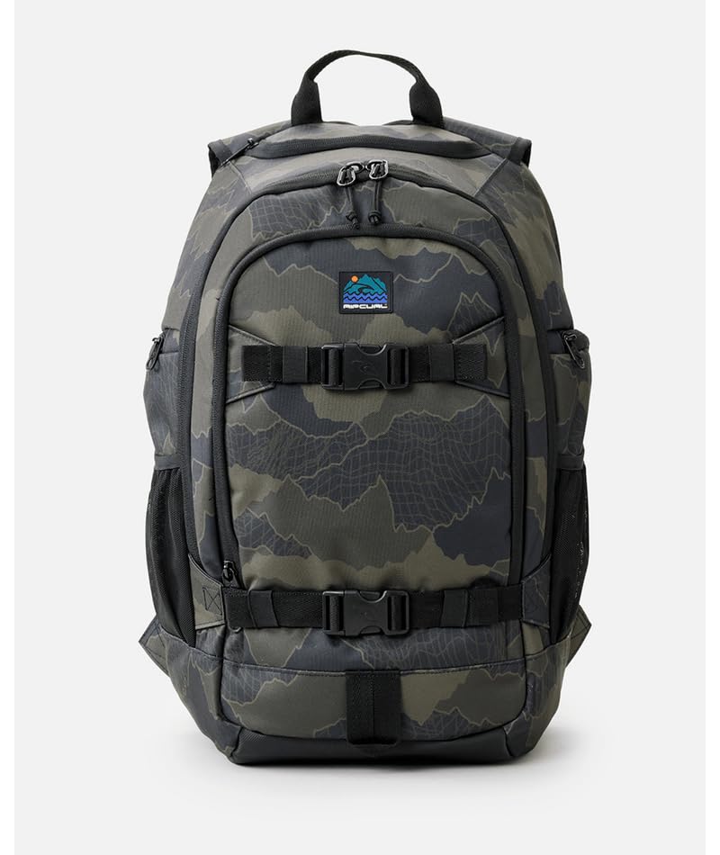 33L Posee Search Backpack with Laptop Section, Sunglasses and Drink Bottle Pocket and Skate Straps - Image 4