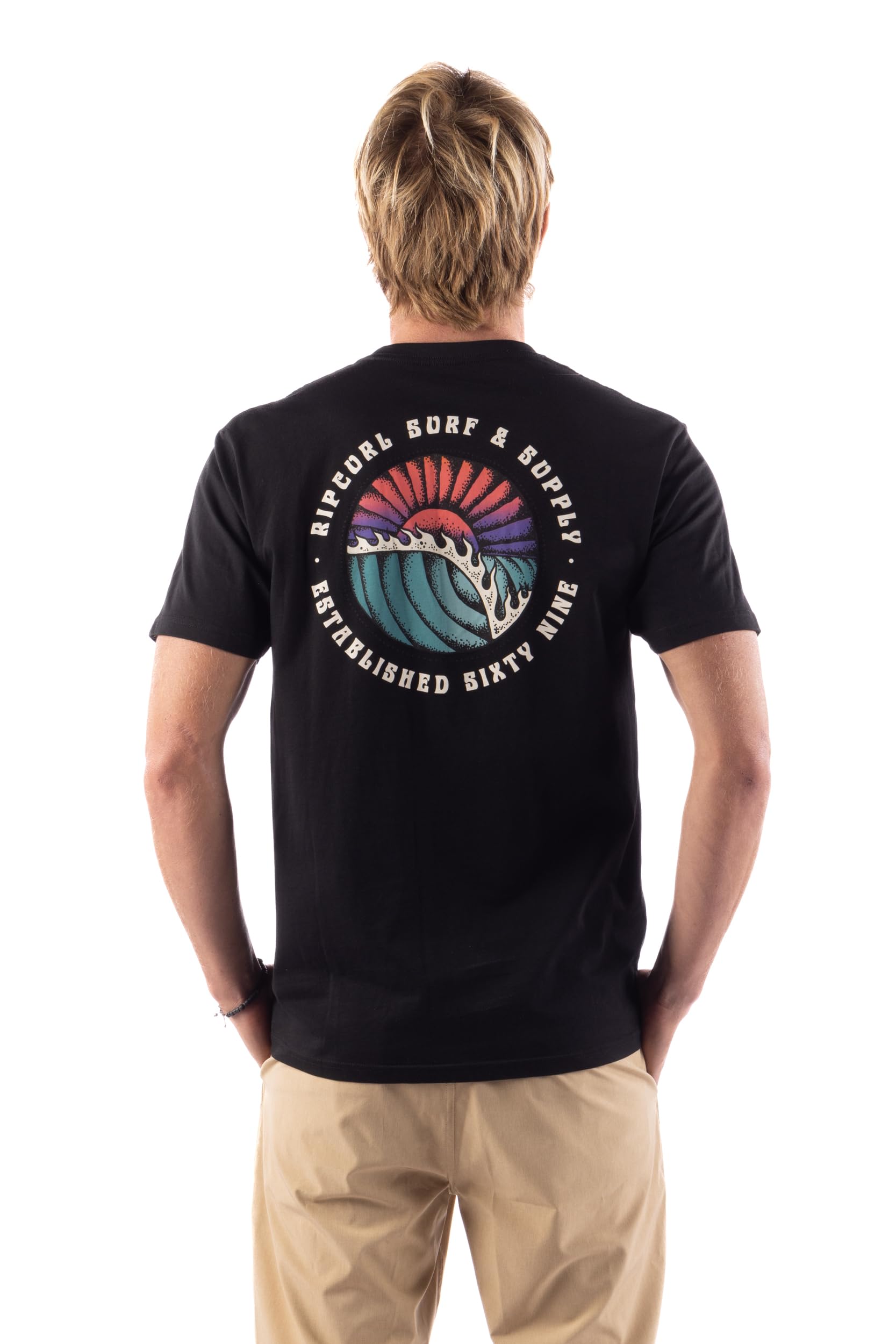 Graphic Short Sleeve Crew Neck T-Shirt - Image 4