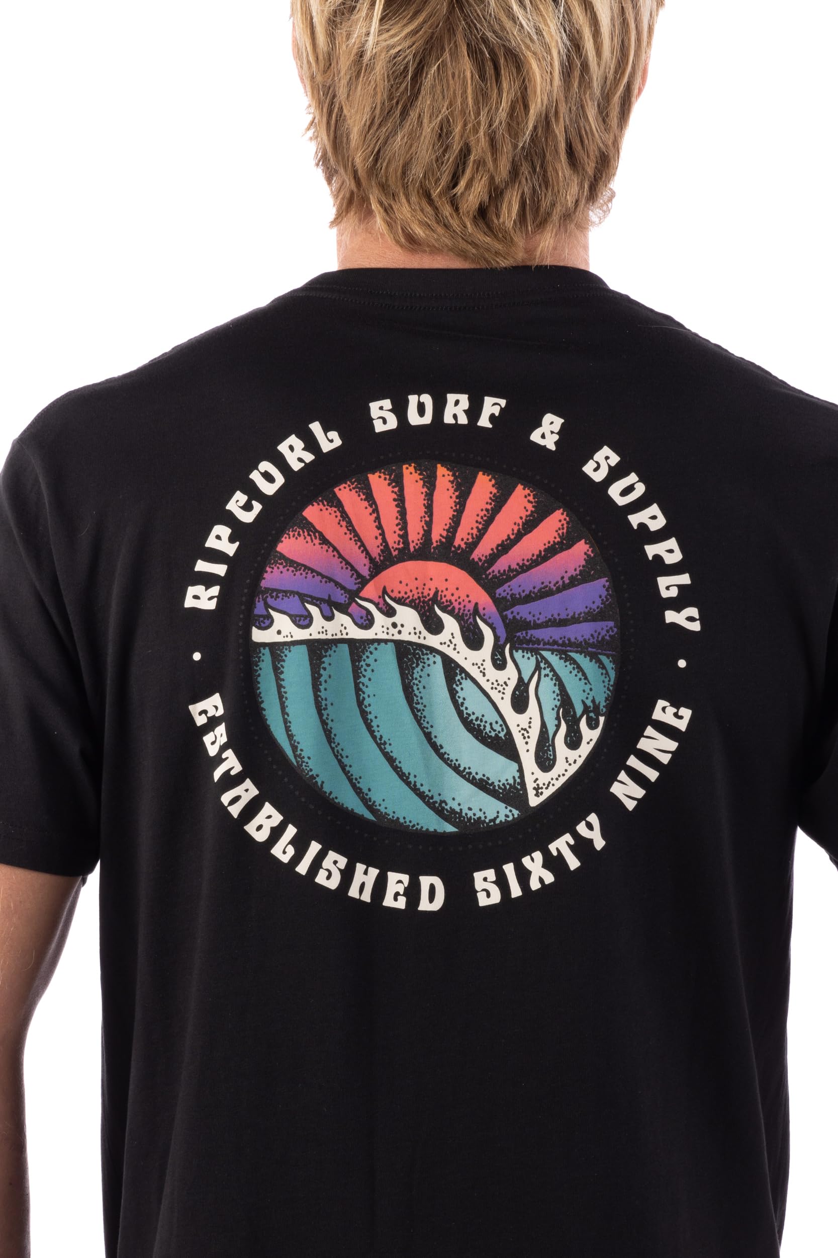 Graphic Short Sleeve Crew Neck T-Shirt - Image 6
