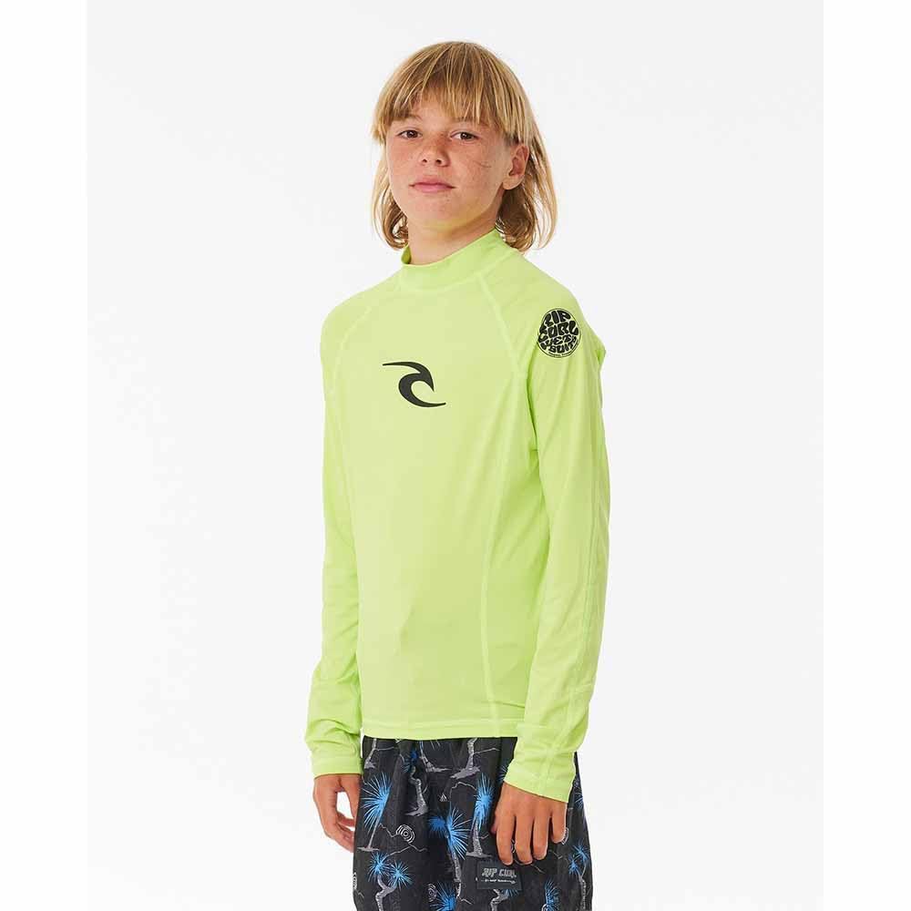 Rip Curl Boys' Brand Wave UPF 50 Long Sleeve Rashguard - Image 3