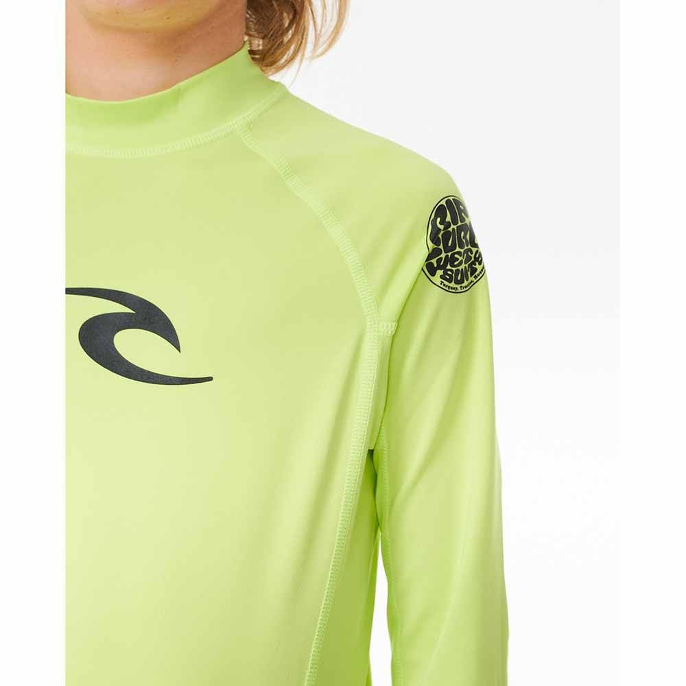 Rip Curl Boys' Brand Wave UPF 50 Long Sleeve Rashguard - Image 4