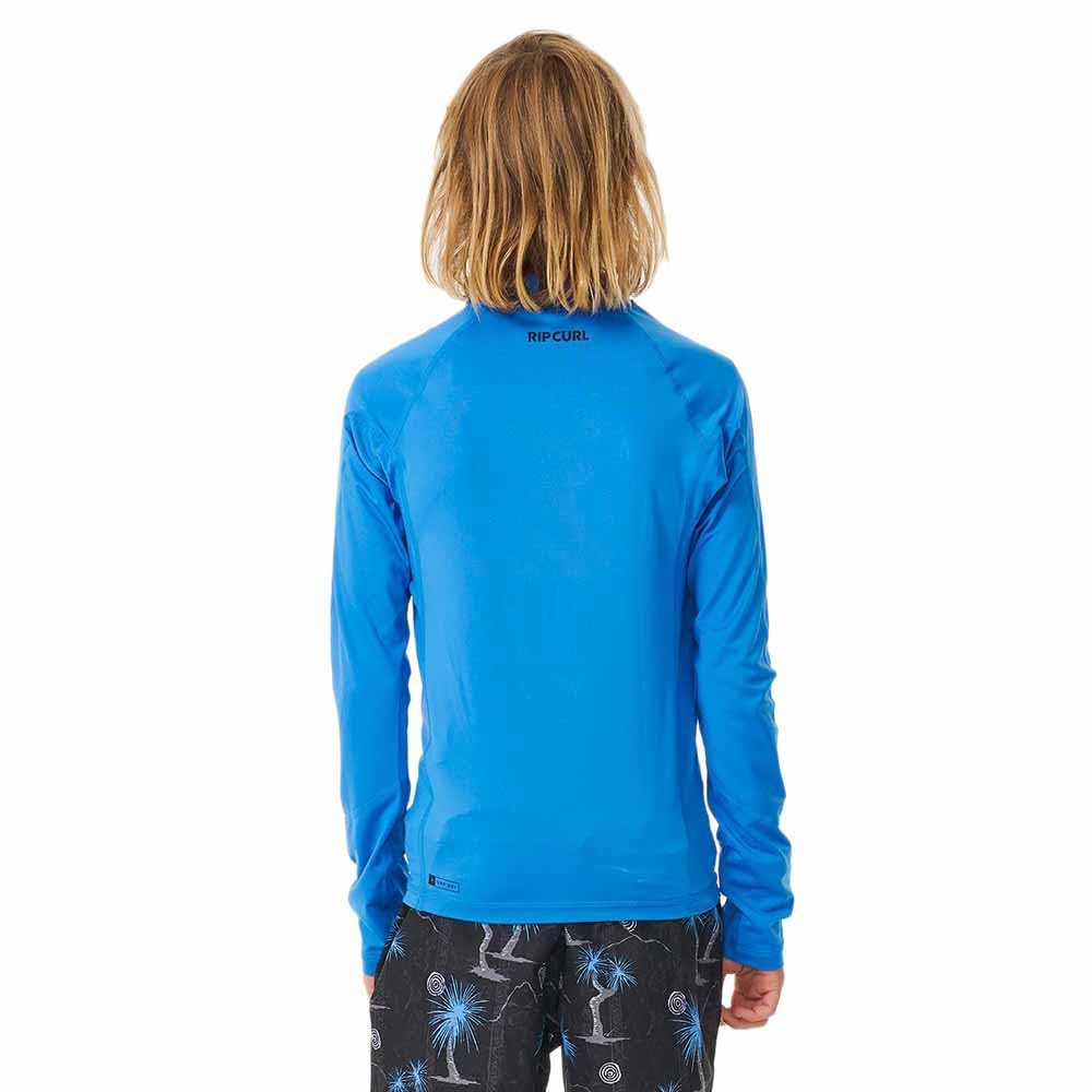 Rip Curl Boys' Brand Wave UPF 50 Long Sleeve Rashguard - Image 2