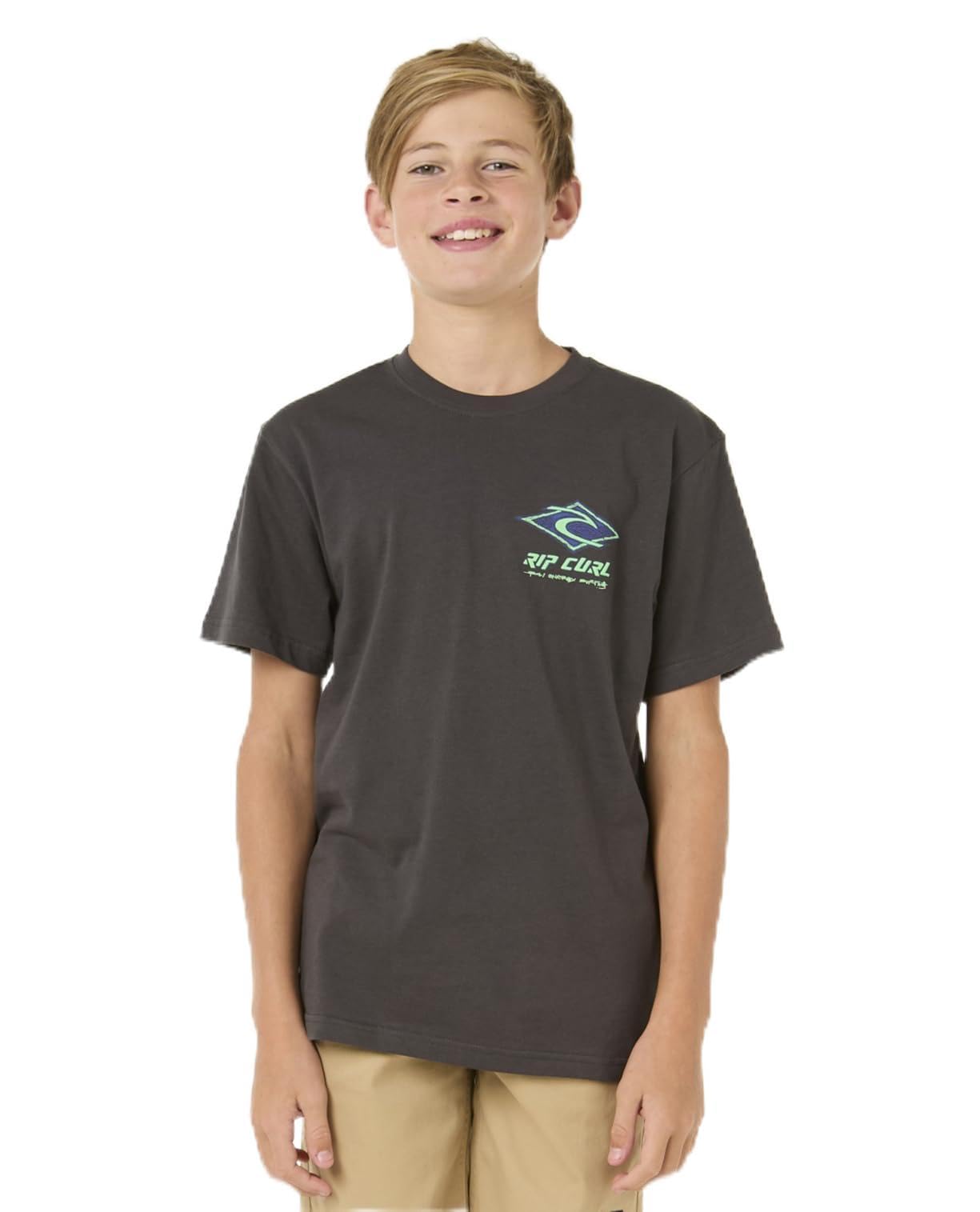 Rip Curl Boys' Raw Energy Dolphin Short Sleeve T-Shirt