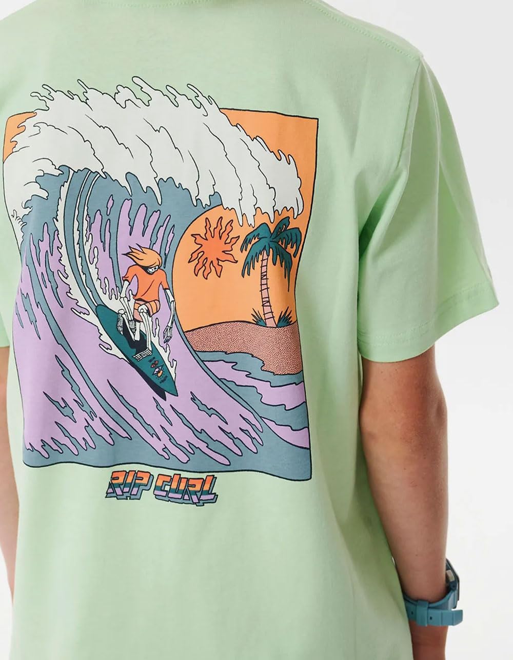 Rip Curl Boys' Standard Fit Short Sleeve T-Shirt - Image 3