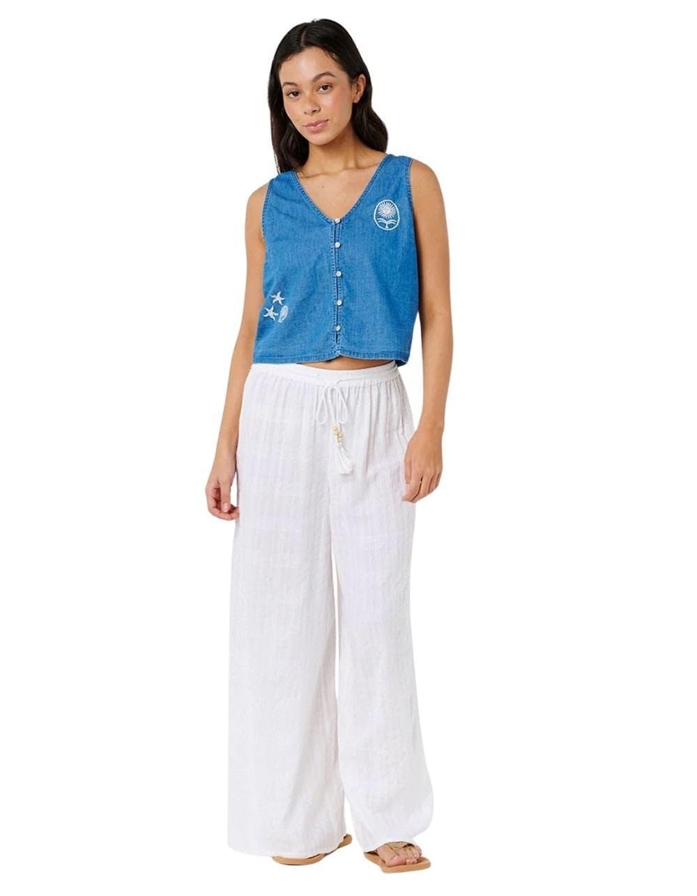 Rip Curl Catalina Islands Womens Wide Leg Pants