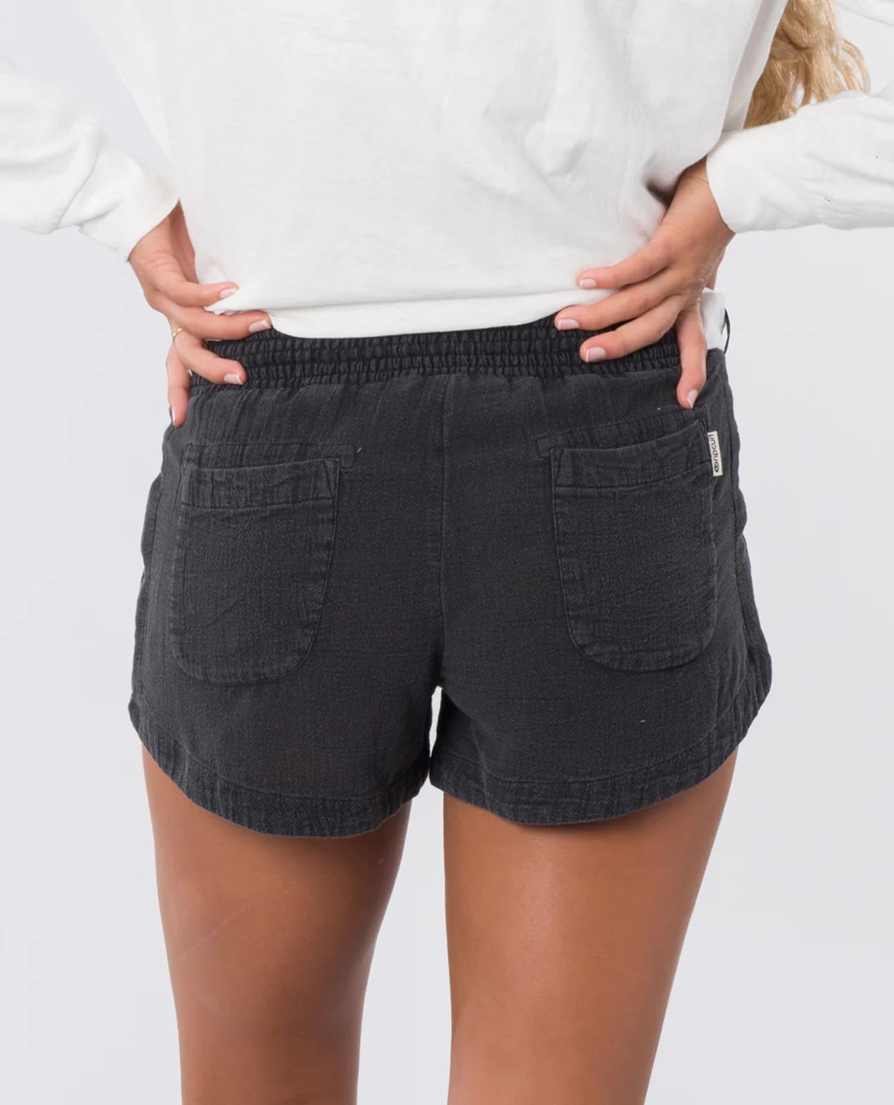 Rip Curl Girls Classic Surf Casual Shorts, Black, Medium US - Image 4