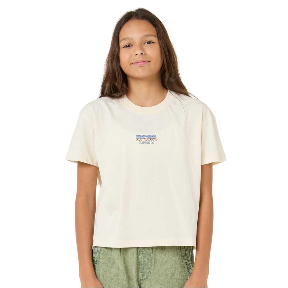 Rip Curl Girls' Cropped Short Sleeve T-Shirt