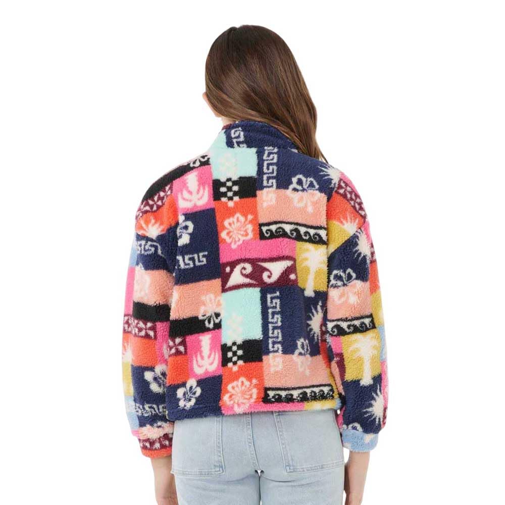 Rip Curl Keepsakes Girls Polar Fleece Jacket, Multi-Colored, 14 - Image 2