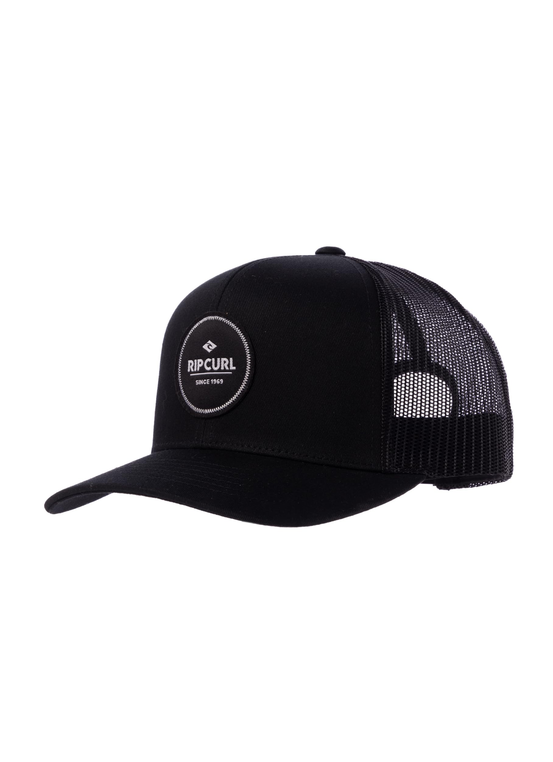 Rip Curl Men's Curve Peak, Structured Trucker Hat, Mesh Snapback Baseball Cap for Men, Adjustable - Image 2
