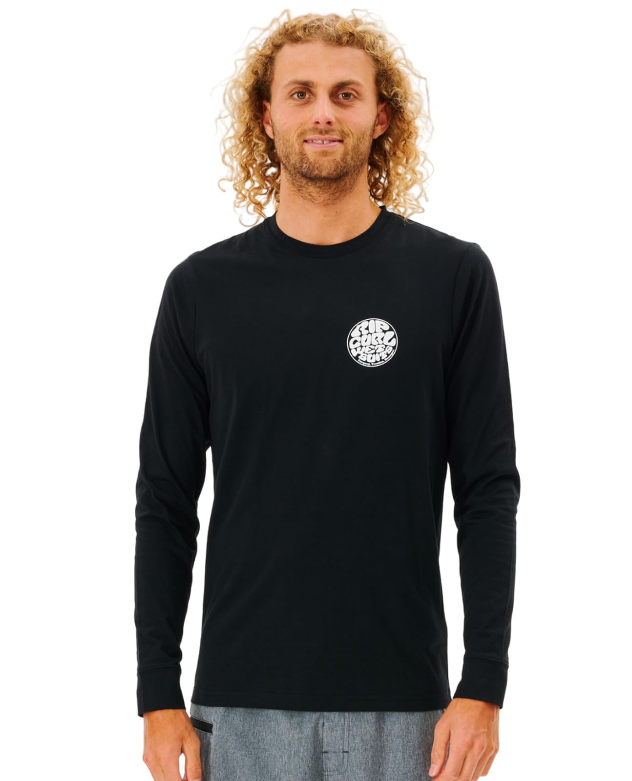 Rip Curl Men's Icons of Surf Long Sleeve UPF 50+ Loose Fit Rashguard