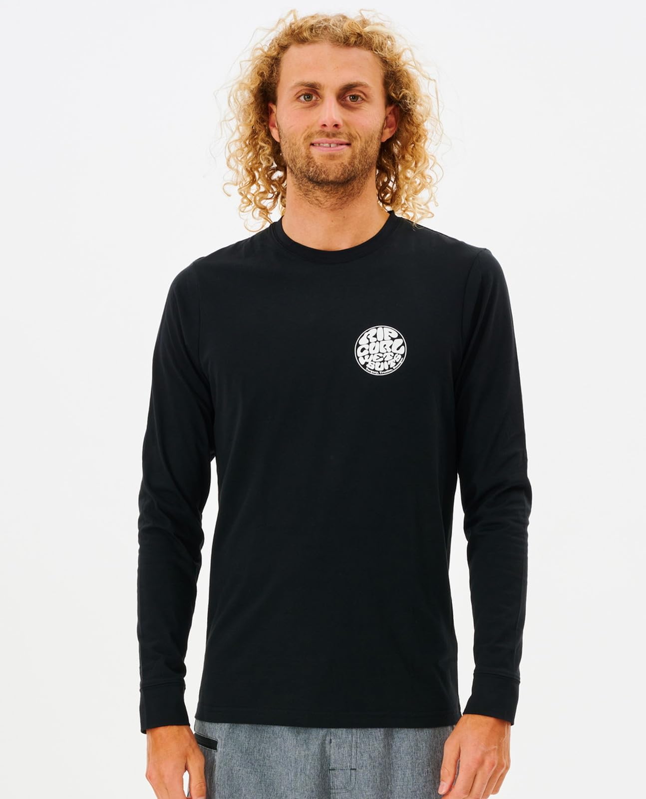 Rip Curl Men's Icons of Surf Long Sleeve UPF 50+ Loose Fit Rashguard - Image 2