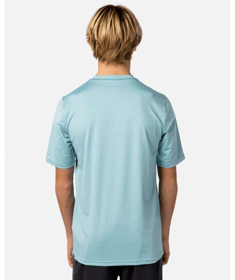 Rip Curl Men's Island Vibe Short Sleeve Uv 50+ Loose Fit Rashguard - Image 3