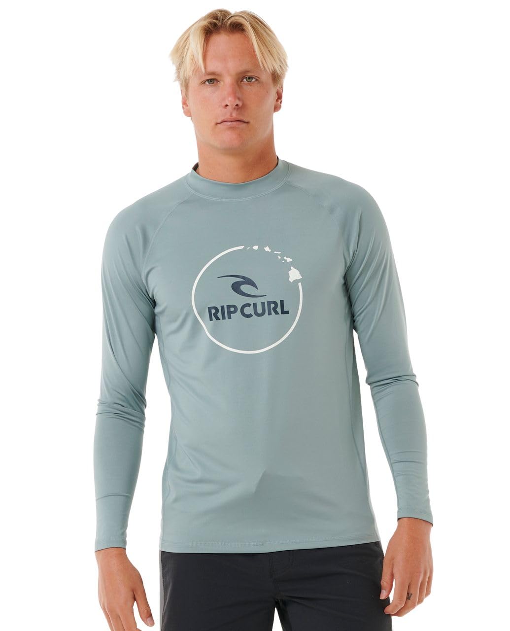 Rip Curl Men's Island Vibe UPF 50 Long Sleeve Rashguard