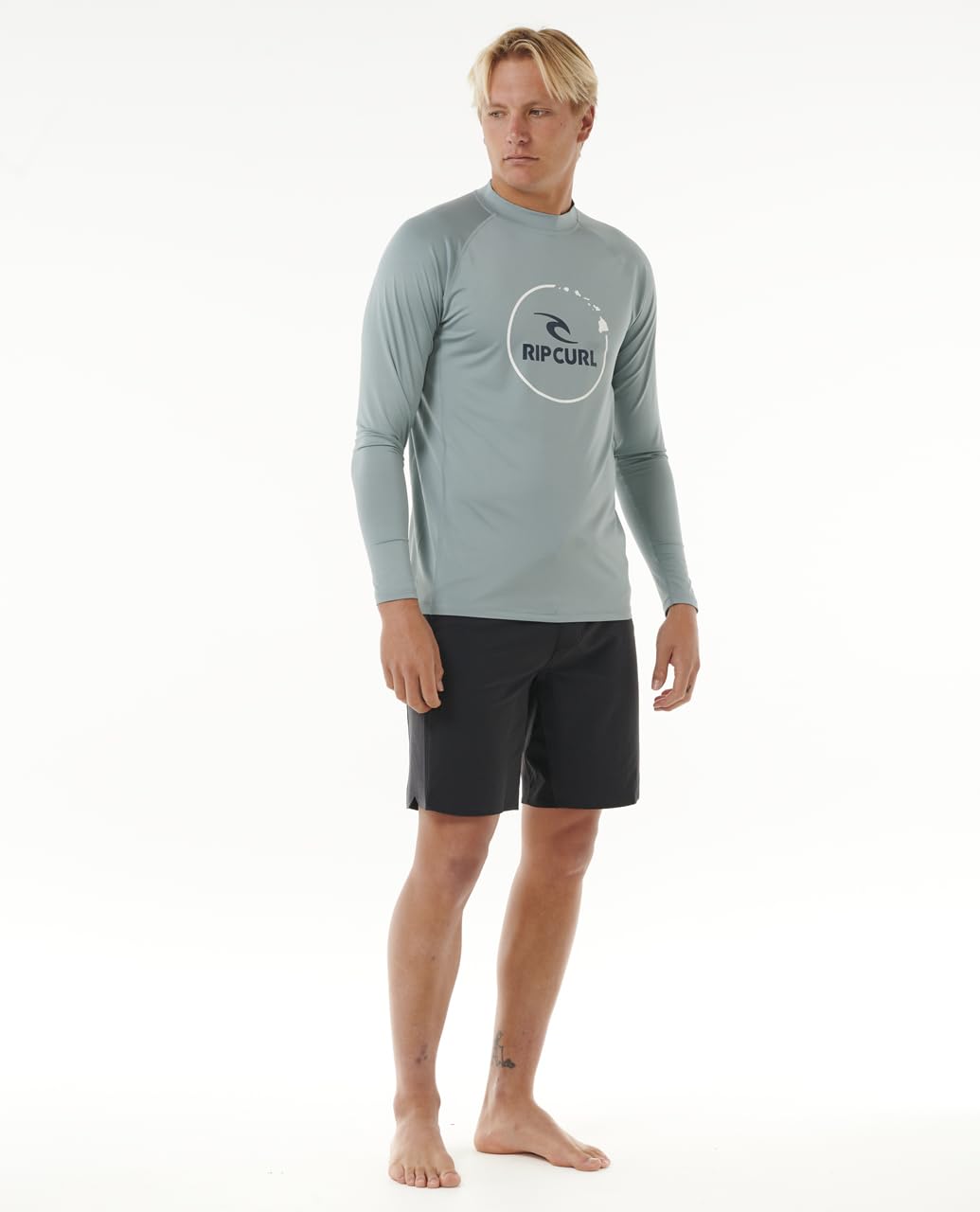 Rip Curl Men's Island Vibe UPF 50 Long Sleeve Rashguard - Image 4