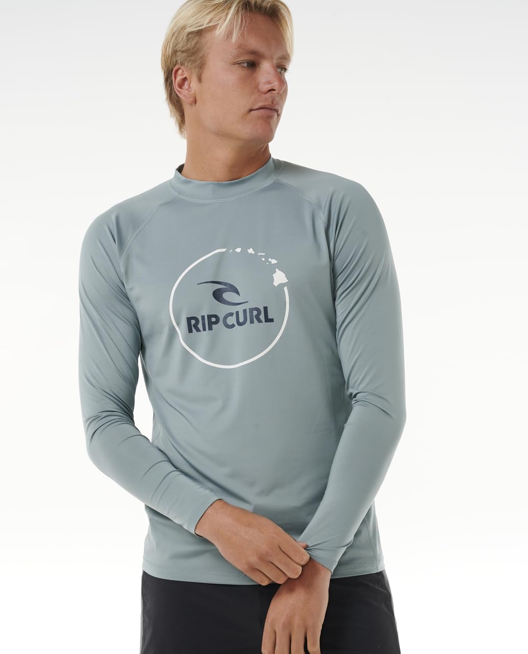 Rip Curl Men's Island Vibe UPF 50 Long Sleeve Rashguard - Image 6