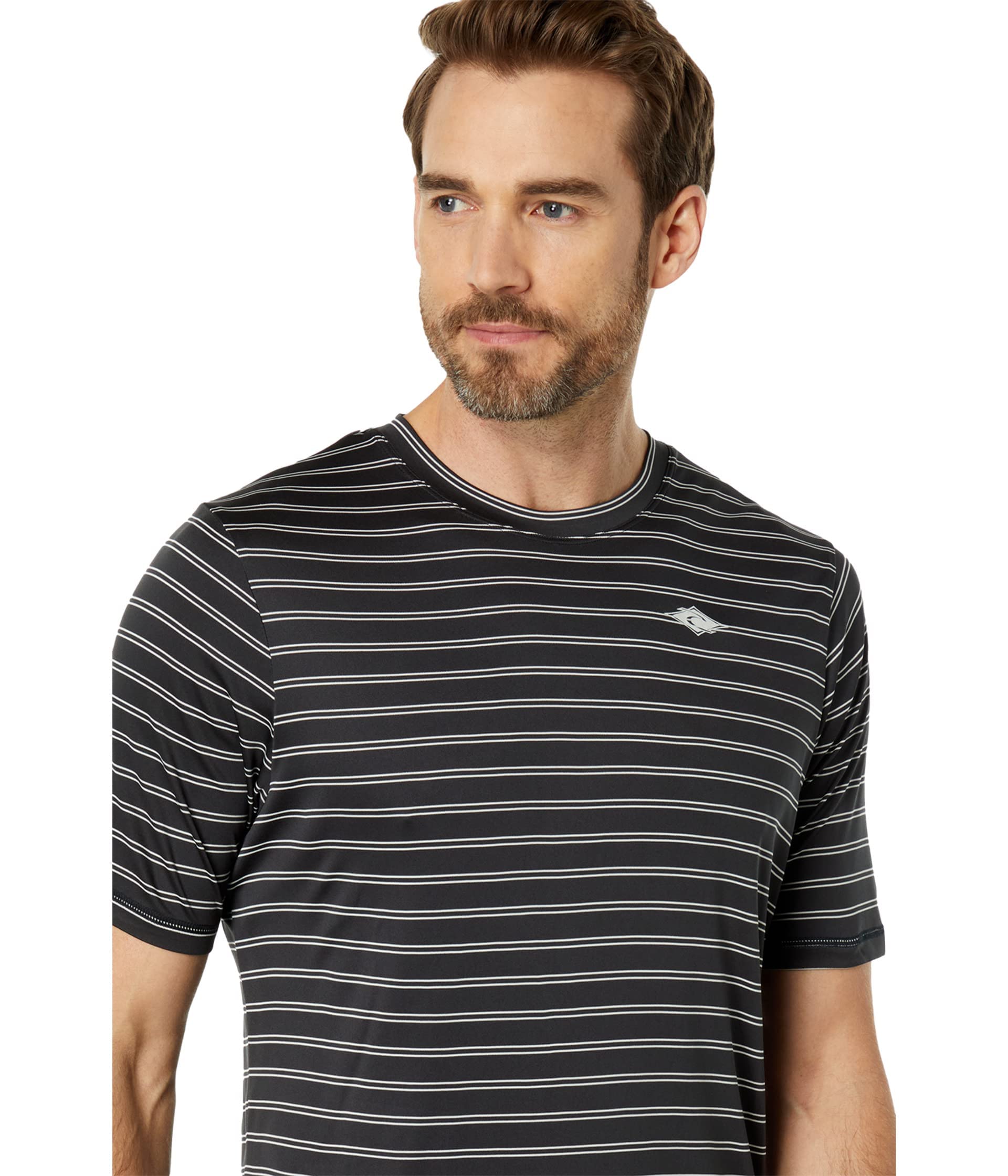 Rip Curl Men's Looser Tee Fit UPF 50+ Short Sleeve Sun Protection Shirt - Image 3