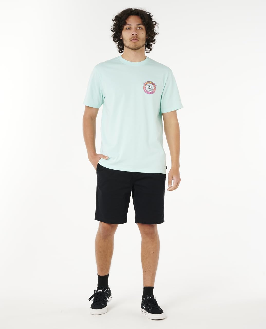 Rip Curl Men's Relaxed Fit Logo Crew T-Shirt - Image 5