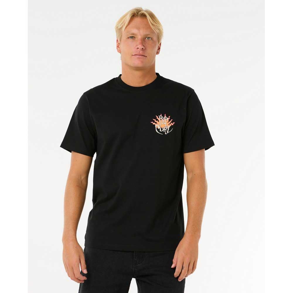 Rip Curl Men's Relaxed Fit Logo Crew T-Shirt - Image 3