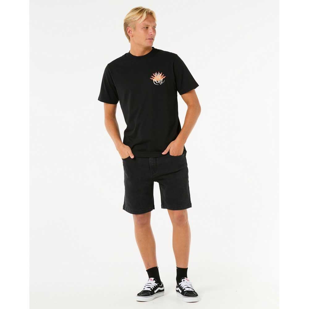 Rip Curl Men's Relaxed Fit Logo Crew T-Shirt - Image 6