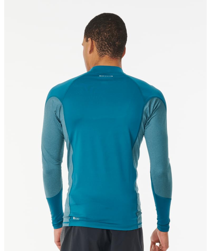 Rip Curl Men's Waves UPF 50 Performance Long Sleeve Rashguard - Image 3