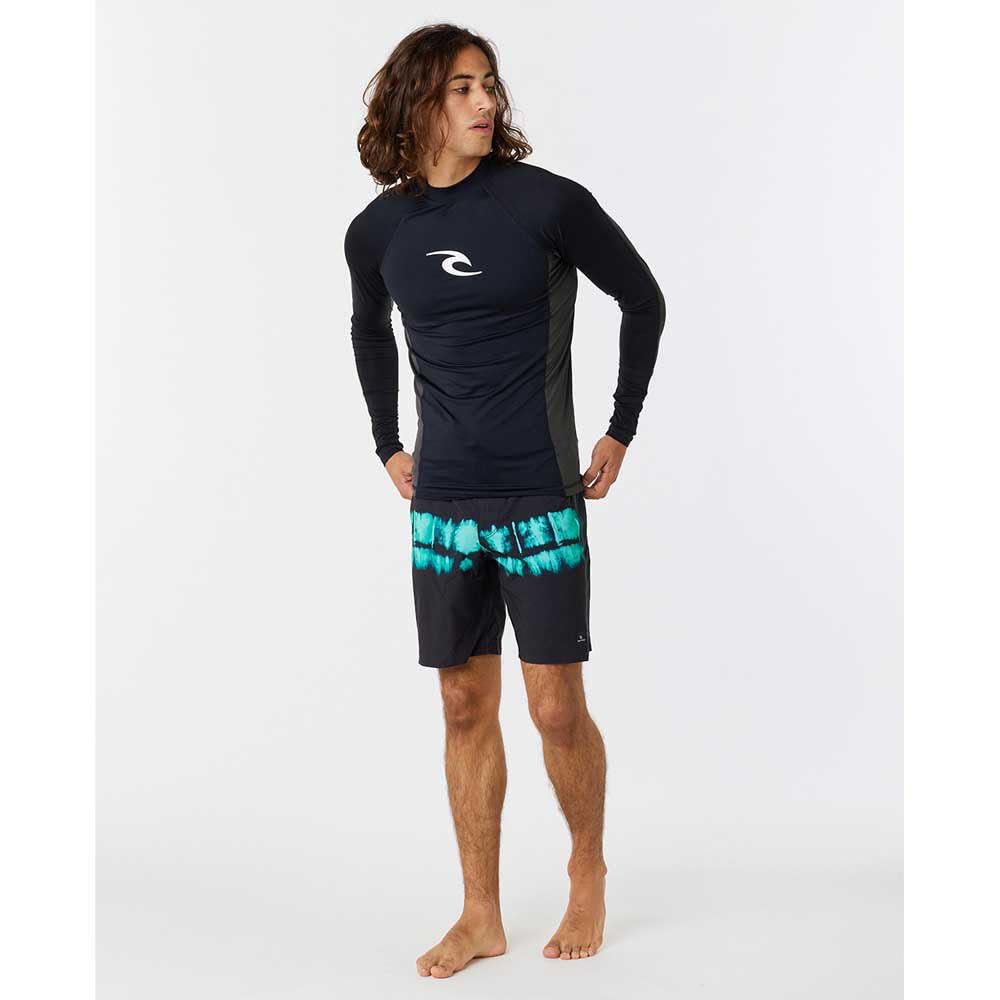 Rip Curl Men's Waves UPF 50 Performance Long Sleeve Rashguard - Image 3