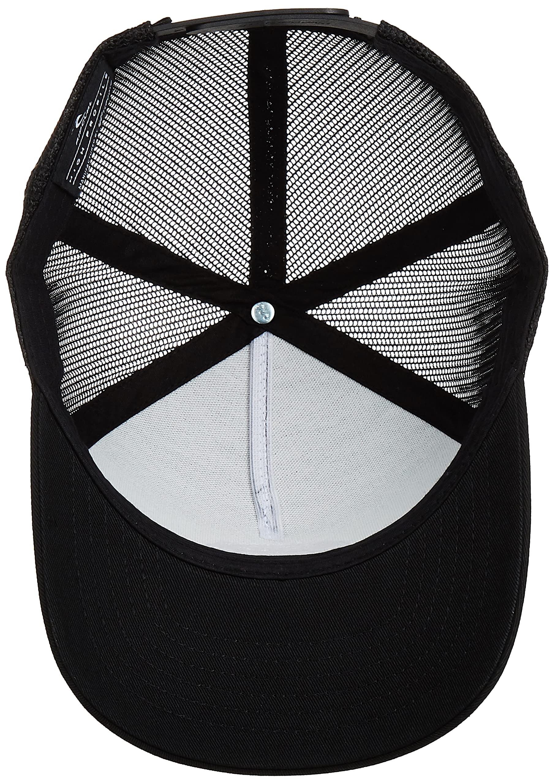 Rip Curl Mens Curve Peak, Structured Trucker Hat, Mesh Snapback Baseball Cap for Men, Adjustable - Image 3