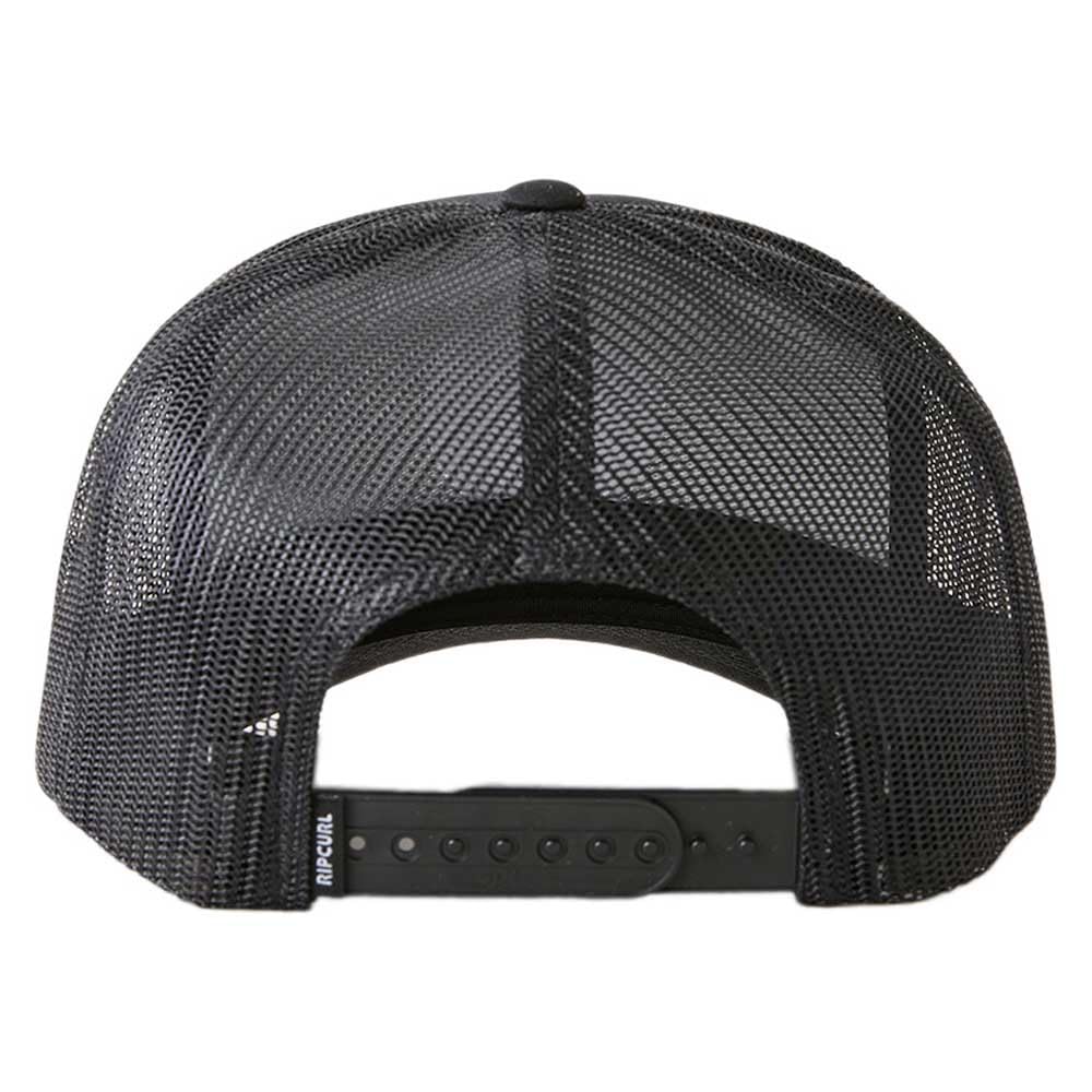 Rip Curl Mens Curve Peak, Structured Trucker Hat, Mesh Snapback Baseball Cap for Men, Adjustable - Image 2