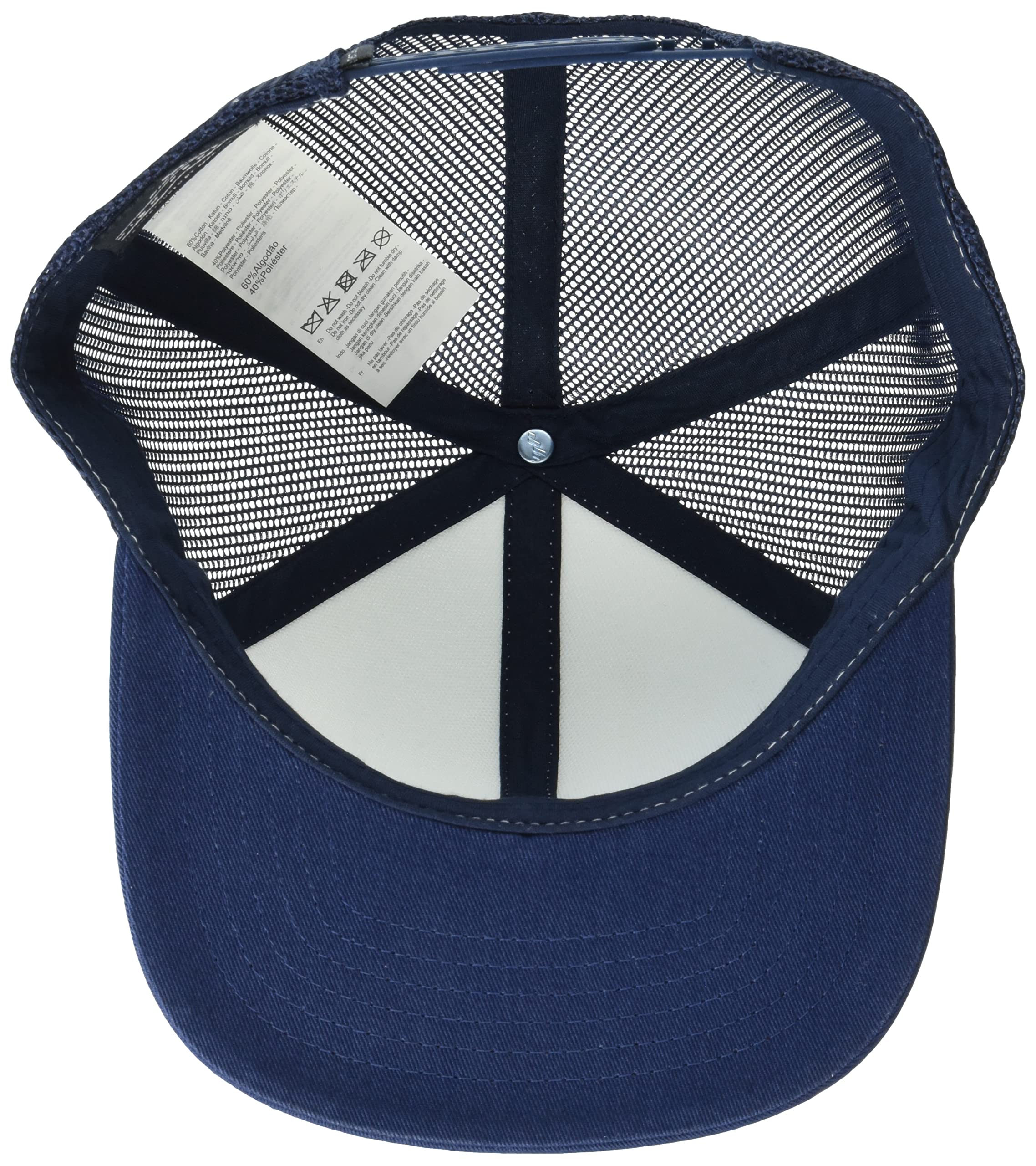 Rip Curl Mens Icons Trucker Hat, Mesh Back Cap Snapback for Men, Adjustable - Image 3