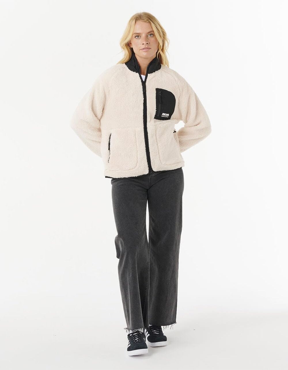 Rip Curl Shore Break Womens Polar Fleece Jacket - Image 3