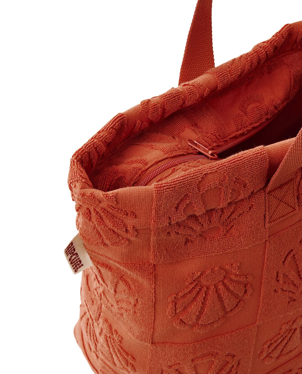 Rip Curl Women's Mixed Jacquard 40L Tote Bag, Rust - Image 5