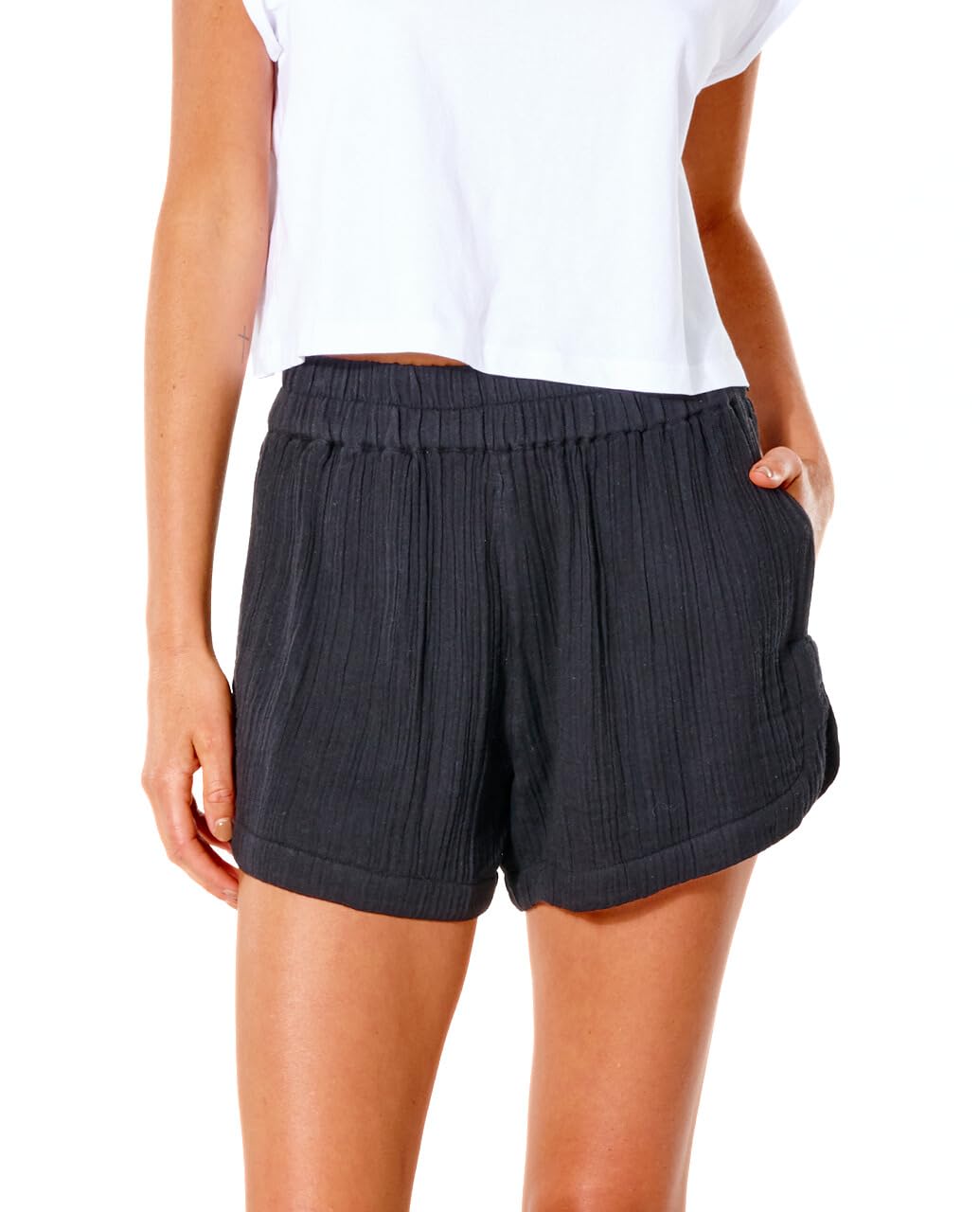 Rip Curl Women's Premium Casual Beach Short with Elastic Waistband