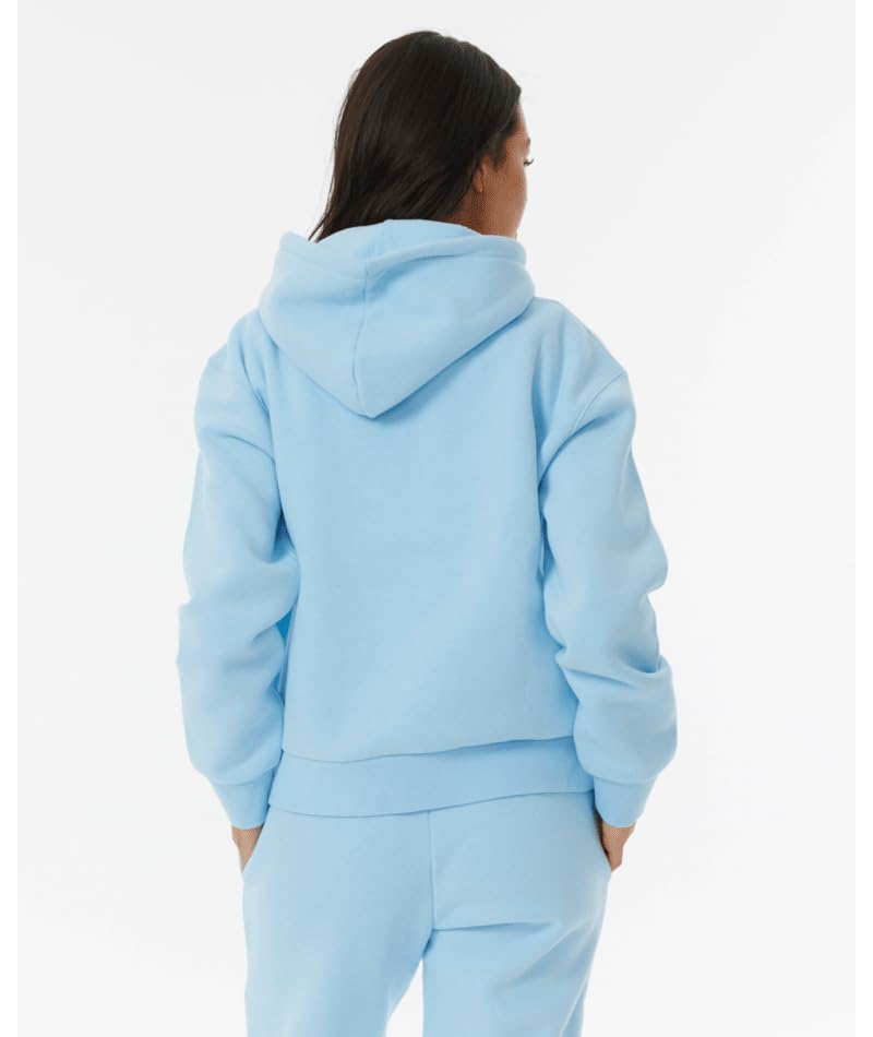 Rip Curl Women's Surf Staple Hooded Fleece Sweatshirt With Kangaroo Pockets - Image 2